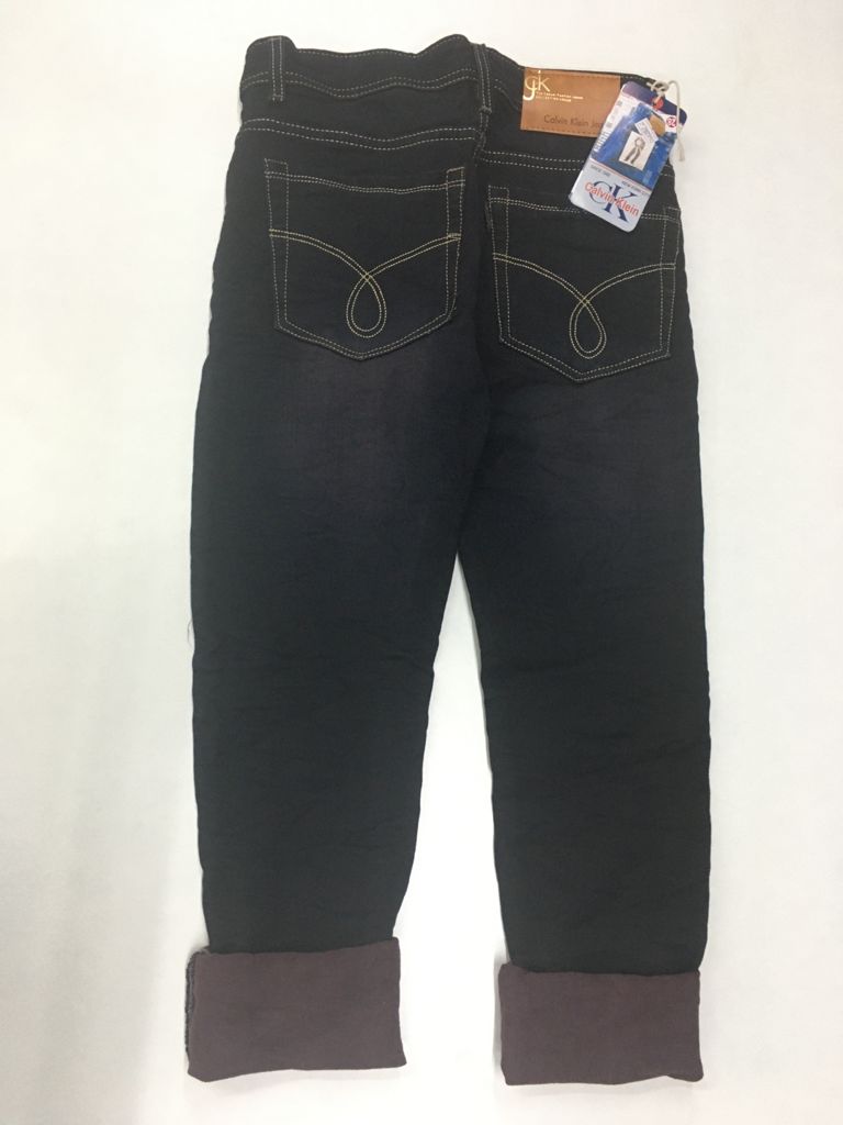CK MEN'S PLAIN JEAN BLACK COLOUR