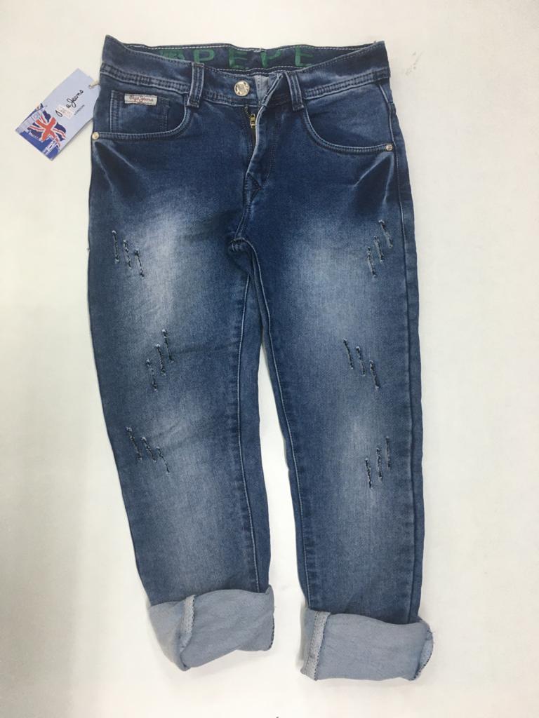 PEPE MEN'S SCRATCH JEAN LIGHT BLUE COLOUR