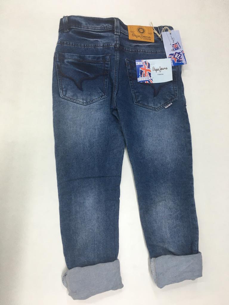 PEPE MEN'S SCRATCH JEAN LIGHT BLUE COLOUR