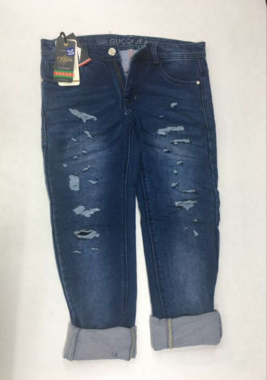 GUCCI SCRATCH MEN'S JEAN SHADE ON BLUE COLOUR