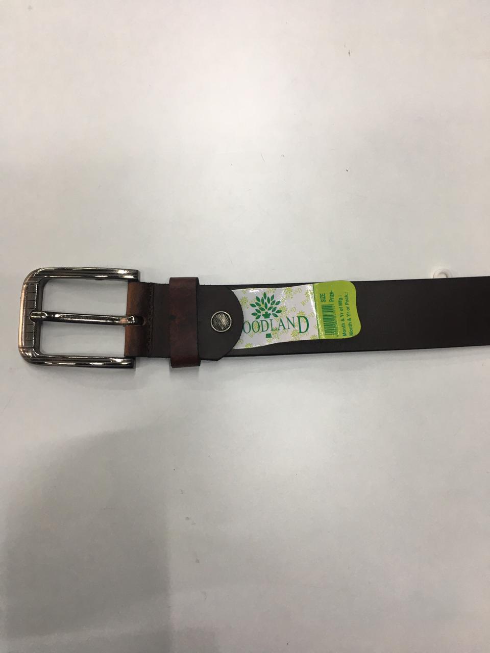 GENUINE LEATHER BELT FOR GENTS DARK BROWN COLOUR