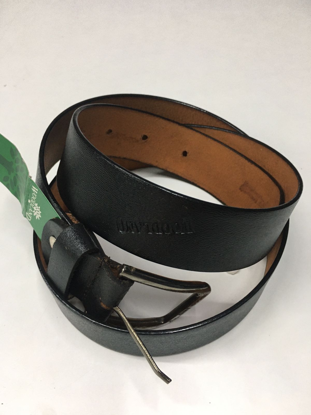 WOOD LAND LEATHER BELT FOR GENTS