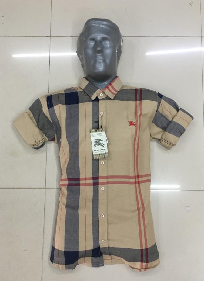 Burberry london cream colour gents shirt