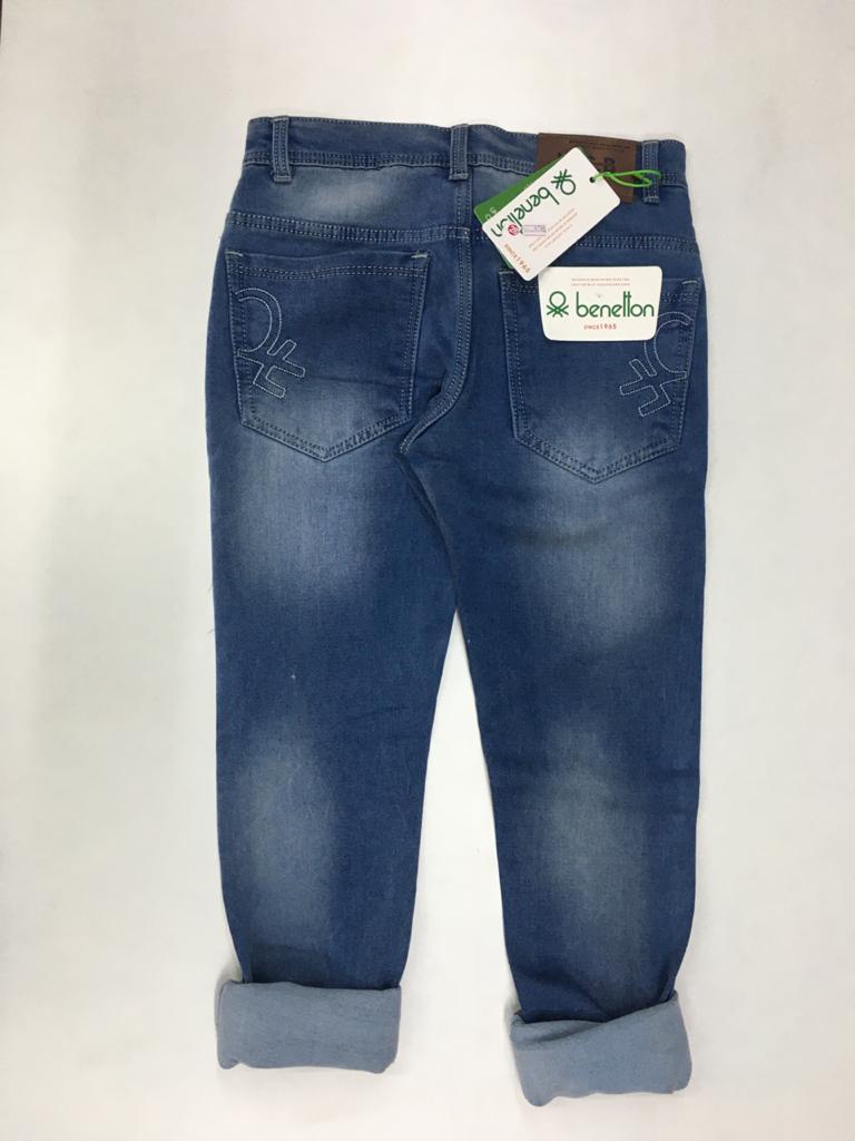 BENETTON GENTS JEAN LIGHT BLUE COLOUR