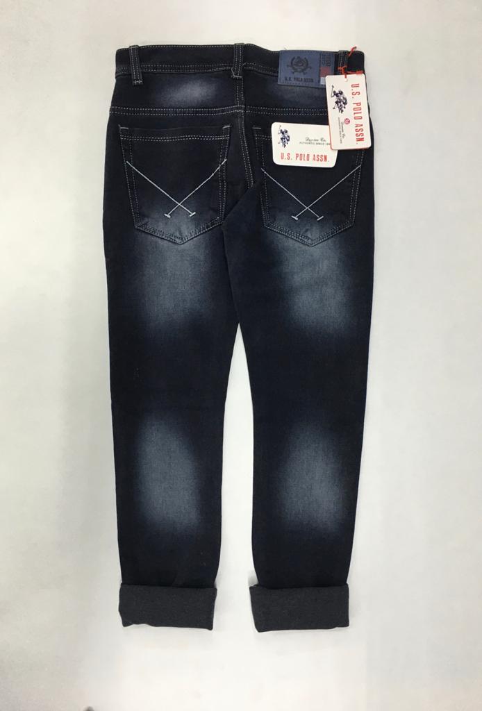 U.S.POLO ASSN JEAN LIGHT BLACK COLOUR
