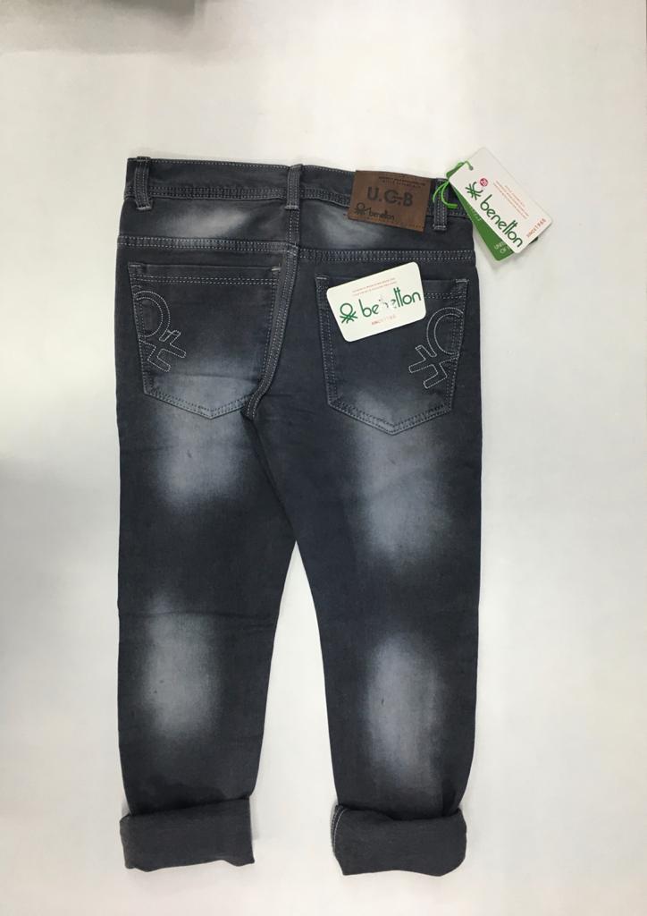 BENETTON GENTS JEAN LIGHT GRAY COLOUR