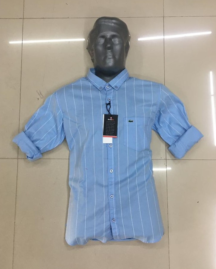 Lacoste  sky blue gents  shirt