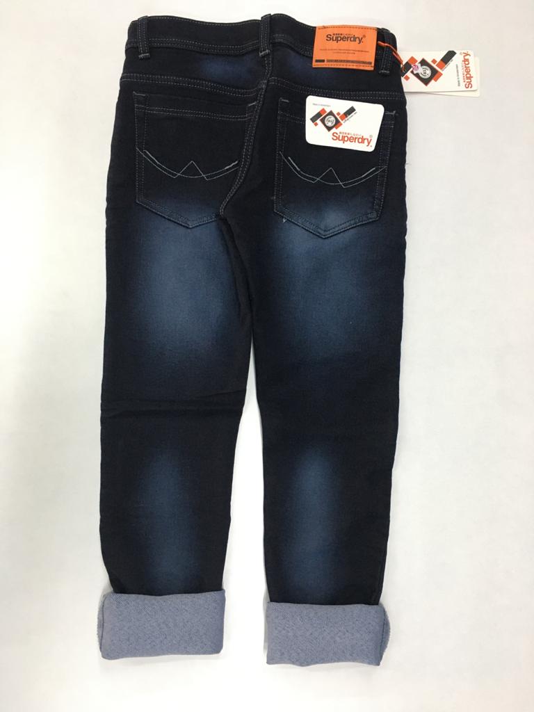 superdry black gents jean