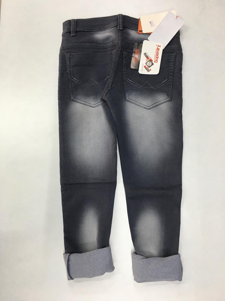 superdry  light gray gents jean