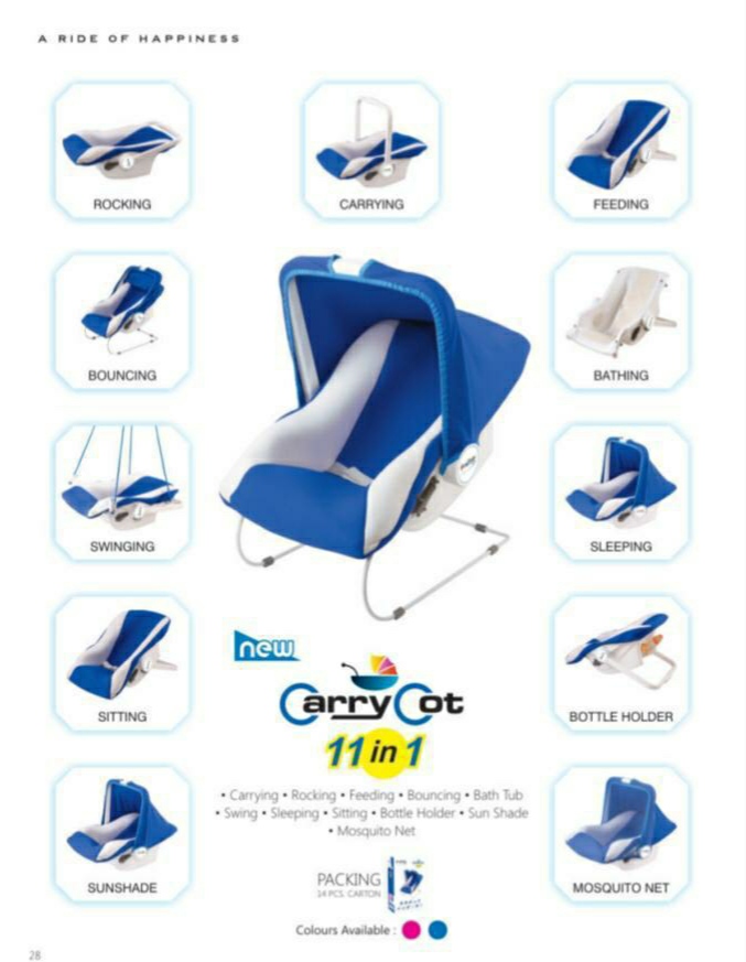 New CARRY COT  11in-1