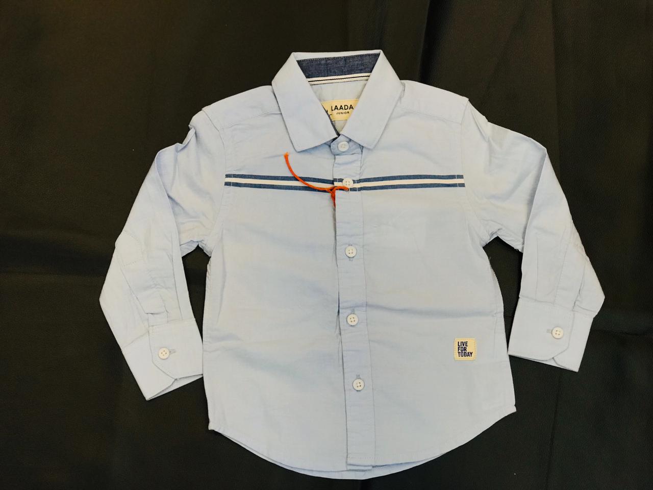 LADA PLANE FRONT LINED SHIRT FOR KIDS