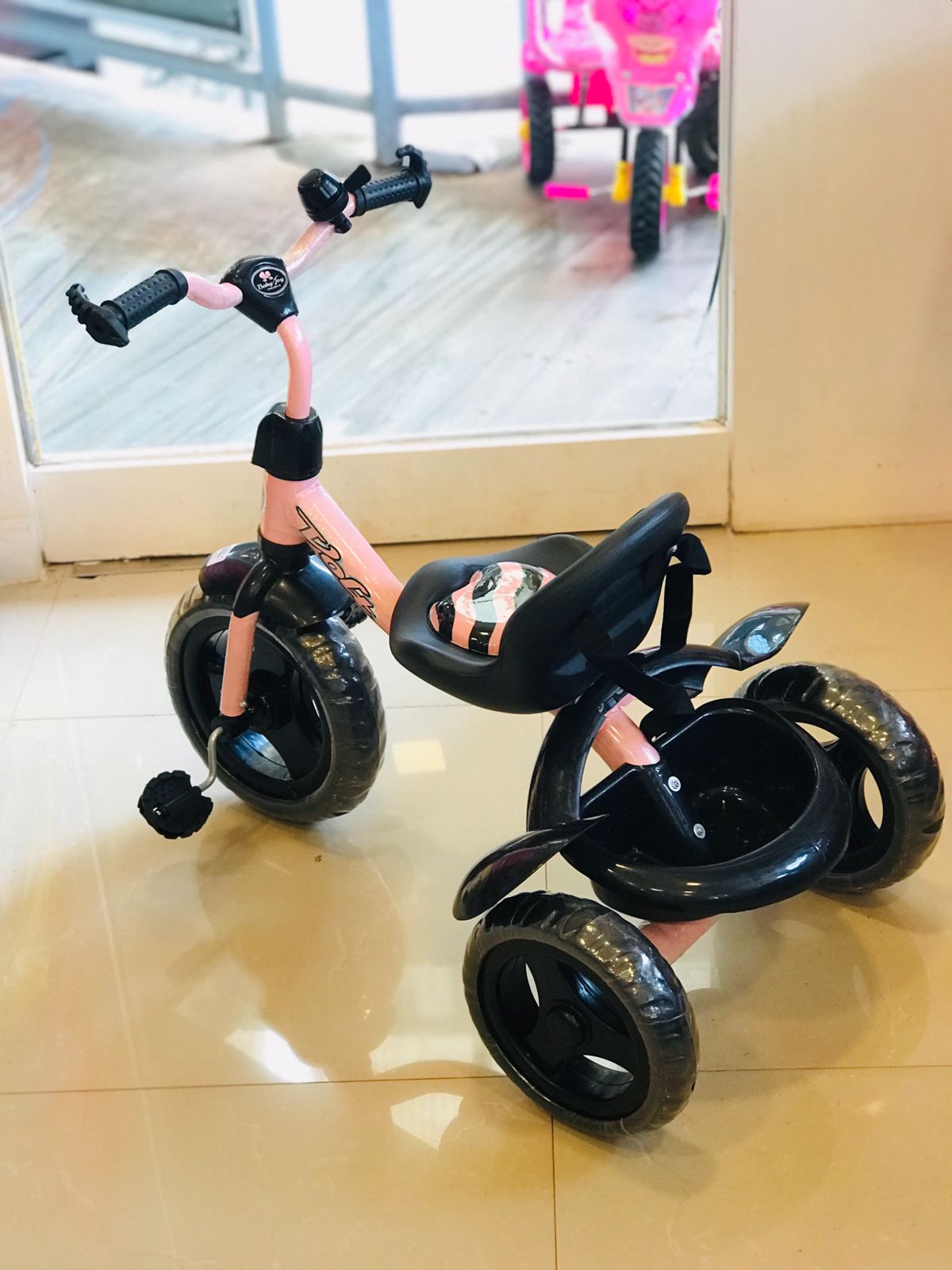 BABY JOY VOLT KIDS TRICYCLE PINK COLOUR