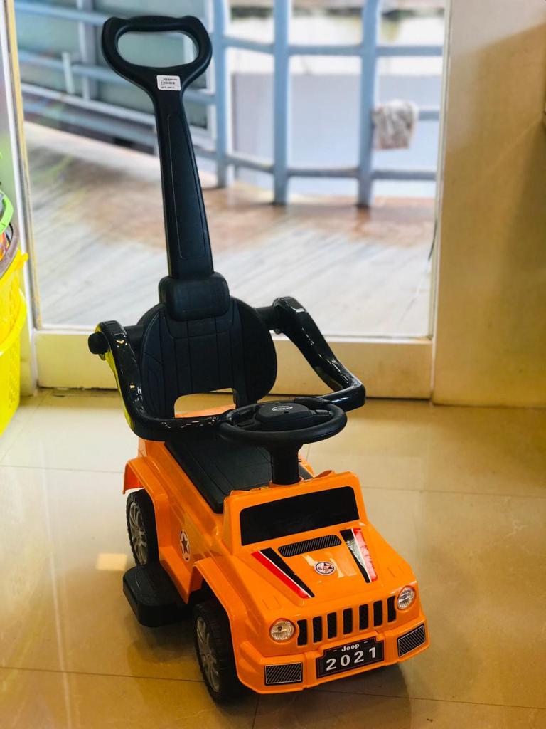 JEEP RIDE ON CAR ORANGE COLOUR FOR KIDS