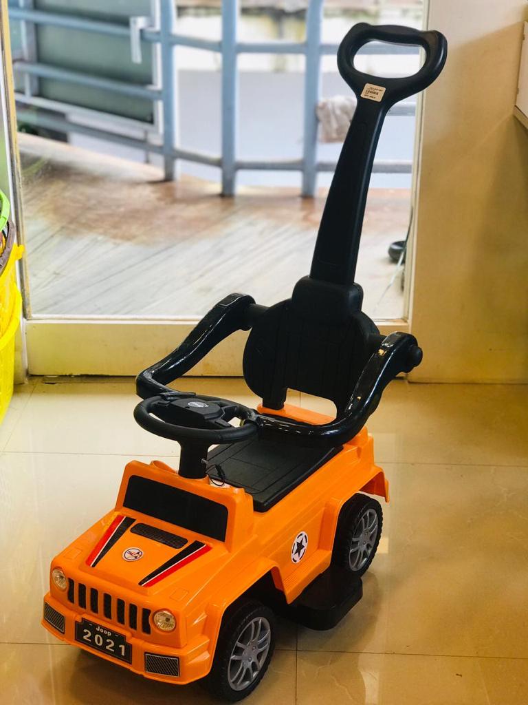 JEEP RIDE ON CAR ORANGE COLOUR FOR KIDS