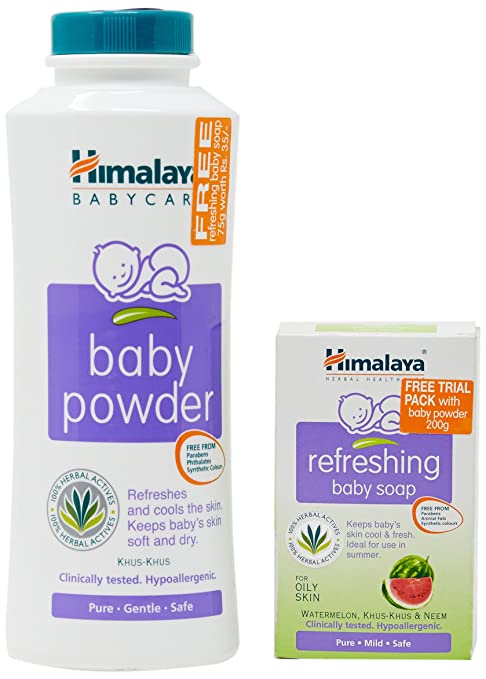 HIMALAYA BABY CARE BABY POWDER WITH SOAP