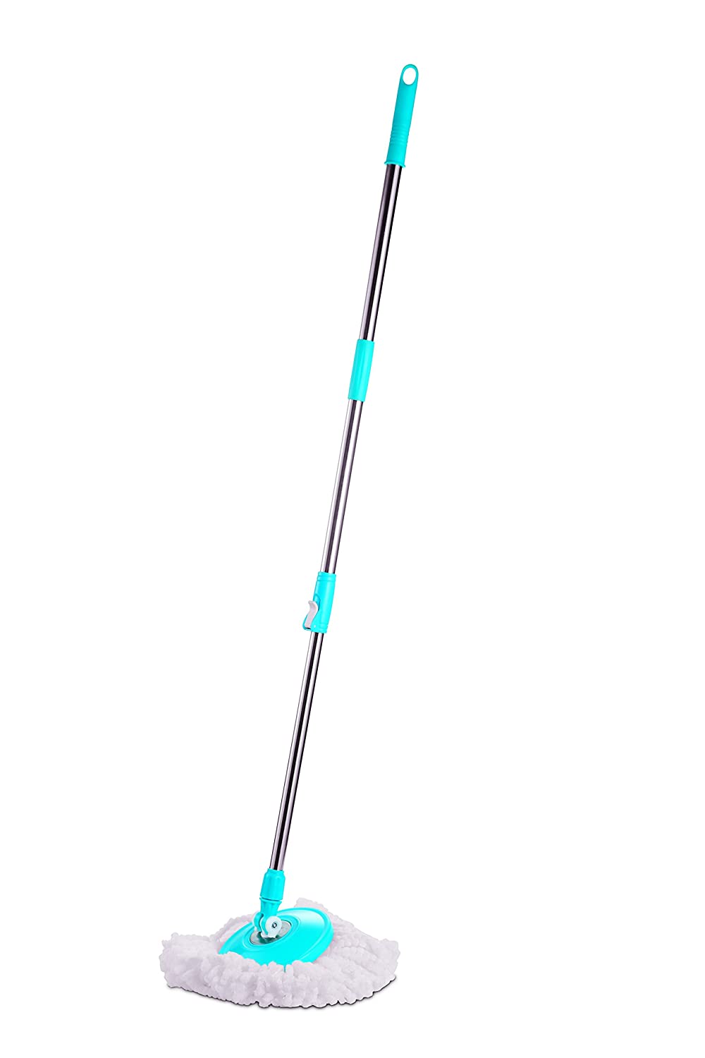 PIGEON JOY PLASTIC MOP Bucket 360 Degree Cleaning with 2 Refills (Blue)