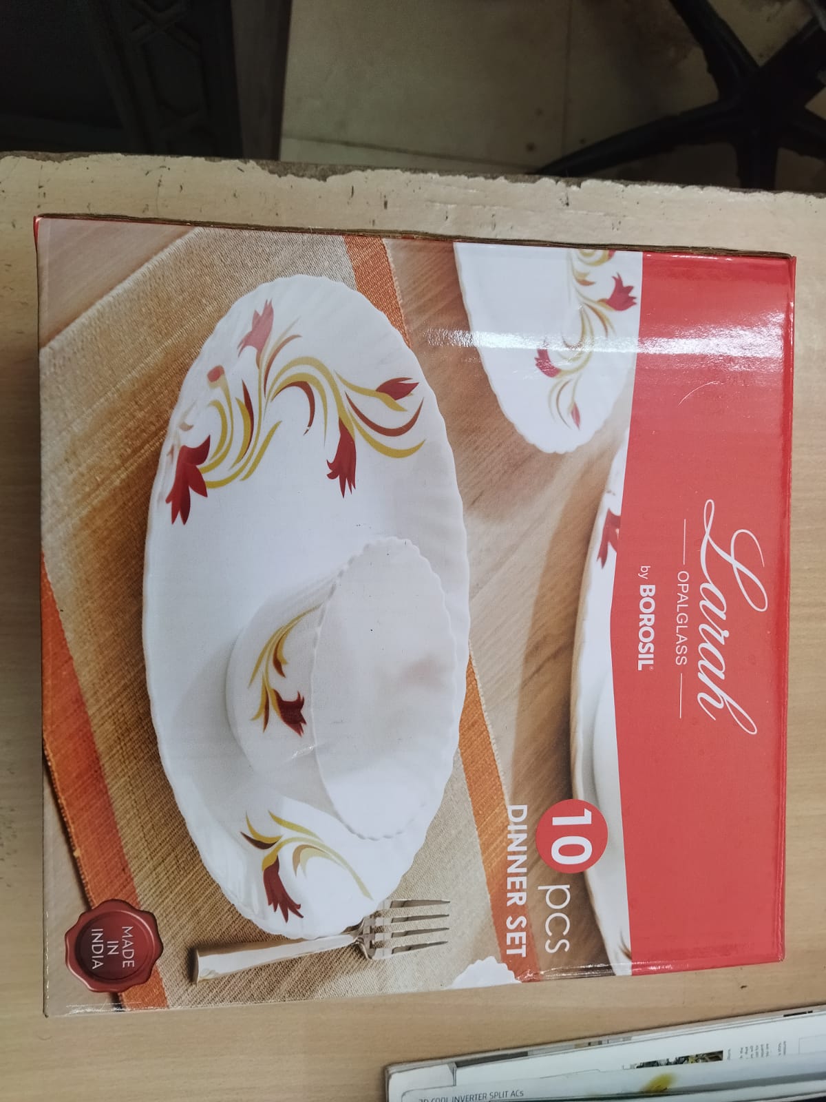 Larah by Borosil Opalware Dinner Set